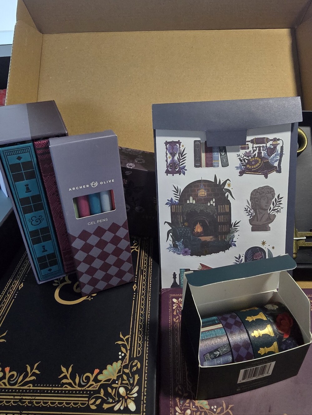 NIB Archer & Olive Academia Dark & Decadent 3Q2024 Quarterly Sub Box - Picture 2 of 7